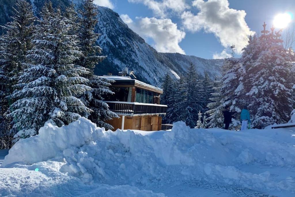 Chalet Robaumont - Grand Chalet Familial Proche Du Centre Et Des Pistes คูร์เชอแวล ภายนอก รูปภาพ