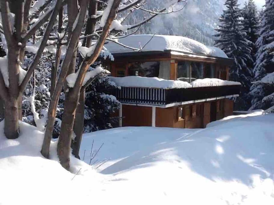 Chalet Robaumont - Grand Chalet Familial Proche Du Centre Et Des Pistes คูร์เชอแวล ภายนอก รูปภาพ