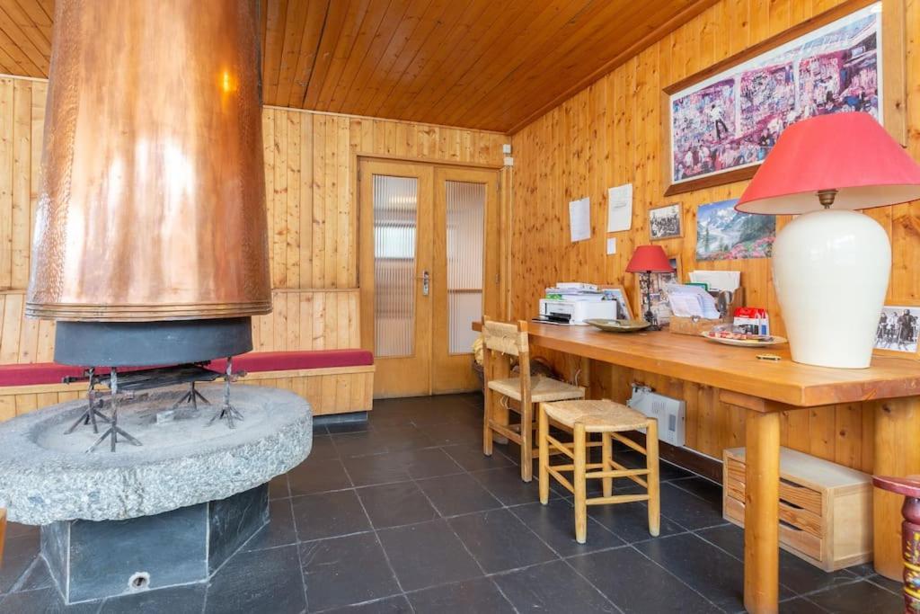 Chalet Robaumont - Grand Chalet Familial Proche Du Centre Et Des Pistes คูร์เชอแวล ภายนอก รูปภาพ