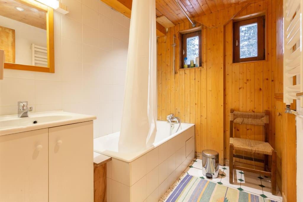 Chalet Robaumont - Grand Chalet Familial Proche Du Centre Et Des Pistes คูร์เชอแวล ภายนอก รูปภาพ